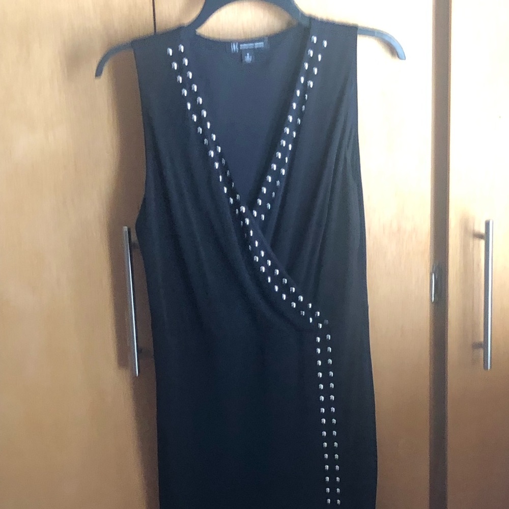 Inc International grommet detailed dress